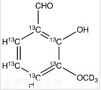 2-香蘭素-13C6,d3標準品