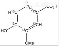 香草酸-13C6標準品