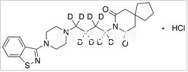 鹽酸替螺酮-d8標(biāo)準(zhǔn)品