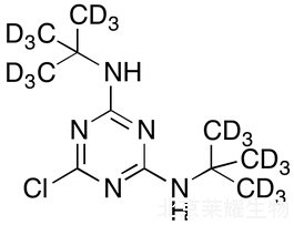 雙(叔丁基氨基)氯-s-三嗪-d18標準品