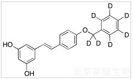 白藜蘆醇雜質D-d7標準品
