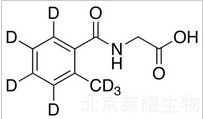2-甲基馬尿酸-d7標準品