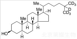 5α-Cholestan-3β-ol-d7標準品