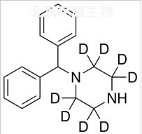 1-二苯甲基哌嗪-d8標準品