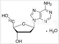 2'-脫氧腺苷-5'-13C一水合物