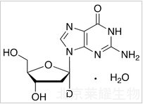 1'-脫氧鳥苷一水合物-1'-D