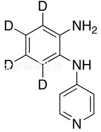 4-（2-氨基苯胺基）吡啶-D4標準品
