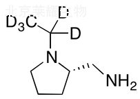 (S)-2-(氨甲基)-1-乙基吡咯烷-d5標準品