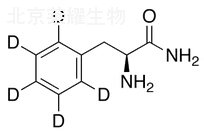 (2S)-2-Amino-3-phenylpropionyl Amide-d5標準品