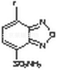4-(氨磺酰)-7-氟-2,1,3-苯并惡二唑標準品