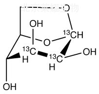 1,6-脫水-β-D-吡喃甘露糖-13C3標準品