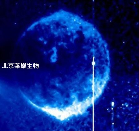 太陽前現藍色球體