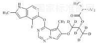 Brivanib Alaninate-d6標準品