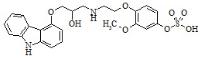 4'-Hydroxyphenyl Carvedilol Sulfate