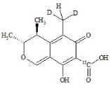 (-)-桔霉素-13C-d2標準品