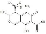 (-)-桔霉素-13C-d3標準品