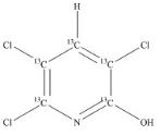 毒死蜱雜質(zhì)1-13C5標(biāo)準(zhǔn)品