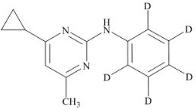 嘧菌環胺-d5標準品