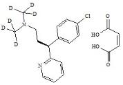 (S)-馬來酸氯苯那敏-d6標準品