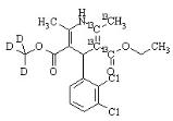 非洛地平-13C4-d3標準品