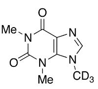 Isocaffeine-d3標準品
