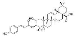 3-O-反式對香豆酰基山楂酸對照品