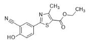 2-(3-氰基-4-羥基苯基)-4-甲基-1,3-噻唑-5-羧酸乙酯對照品