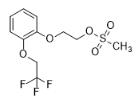 甲磺酸2-[2-(2,2,2-三氟乙氧基)苯氧基]乙酯對照品