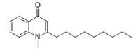 1-甲基-2-壬基喹啉-4(1H)-酮標準品