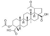 3α-Acetoxy-20-oxo-29-norlupane-23,28-dioic acid標準品