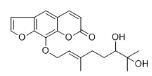 8-[(6,7-Dihydroxy-3,7-dimethyloct-2-en-1-yl)oxy]psoralen標準品