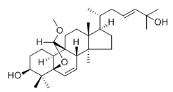 (19R)-5β,19-Epoxy-19-methoxycucurbita-6,23-diene-3β,25-diol標準品