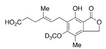霉酚酸-d3林標(biāo)準(zhǔn)品