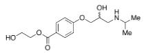 4-(2-Hydroxy-3-isopropylaminopropoxy)benzoic Acid 2-Hydroxyethyl Ester標準品