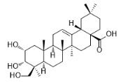 2α,3α,24-三羥基齊墩果烷-12-烯-28-酸標準品