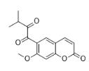 6-（3-甲基-2-氧代丁酸）-7-甲氧基香豆素標準品