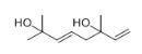 2,6-二甲基-3,7-辛二烯)-2,6-二醇標準品