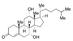 7α,12α-二羥基-4-膽甾烯-3-酮標準品