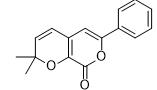2,2-二甲基-6-苯基吡喃并[3,4-b]吡喃-8-酮標準品