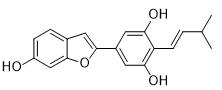 5-（6-羥基苯并呋喃-2-基）-2-（3-甲基丁-1-烯基）苯-1,3-二醇標準品