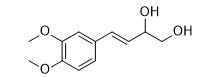 4-（3,4-二甲氧基苯基）-3-丁烯-1,2-二醇標準品