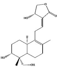 17-氫-9-去氫穿心蓮內酯對照品