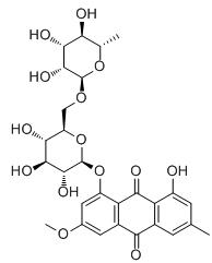 大黃素甲醚-8-O-蕓香糖苷標準品
