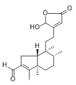 (4→2)-Abeo-16-hydroxycleroda-2,13-dien-15,16-olide-3-al標準品
