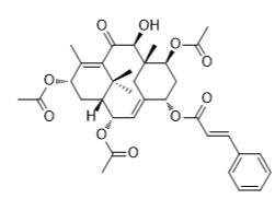 2α,7β,13α-Triacetoxy-5α-cinnamoyloxy-9β-hydroxy-2(3→20)abeotaxa-4(20),11-dien-10-one標(biāo)準(zhǔn)品
