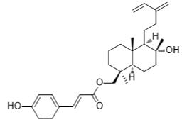8α-Hydroxylabda-13(16),14-dien-19-yl p-hydroxycinnamate標準品