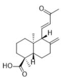 ent-14,15-Dinor-13-oxolabda-8(17),11-dien-18-oic acid標準品