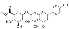 柚皮素-7-O-β-D-葡萄糖醛酸甲酯標準品