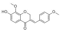 (E)-7-羥基-8-甲氧基-3-(4-甲氧基苯亞甲基)色滿-4-酮標準品