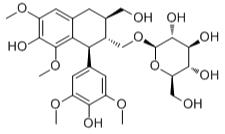 (+)-南燭木樹脂酚-9'-O-葡萄糖苷標準品